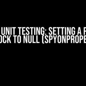 Angular Unit Testing: Setting a Property in Mock to Null (spyOnProperty)